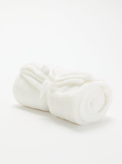 Effen fleece deken - Kiabi Effen fleece deken - Kiabi