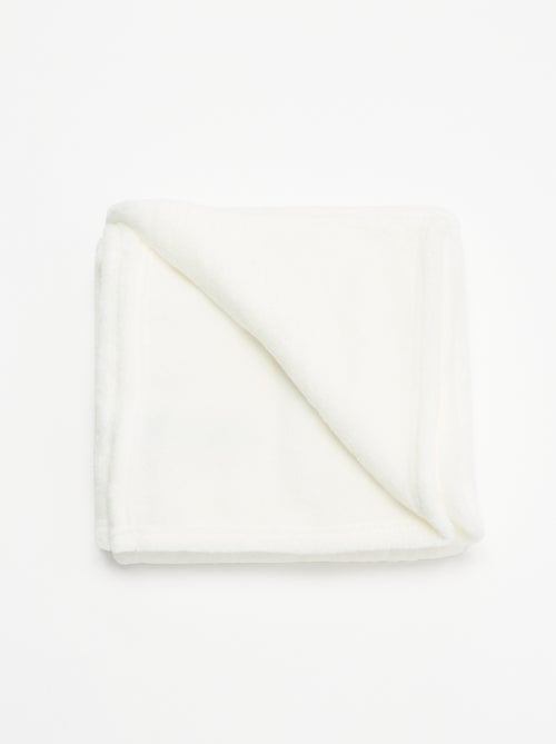 Effen fleece deken - Kiabi Effen fleece deken - Kiabi