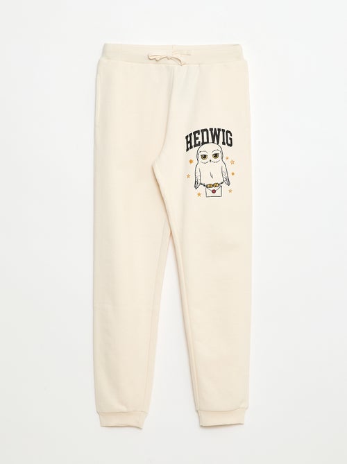 Effen fleecebroek met print 'Harry Potter' - Kiabi