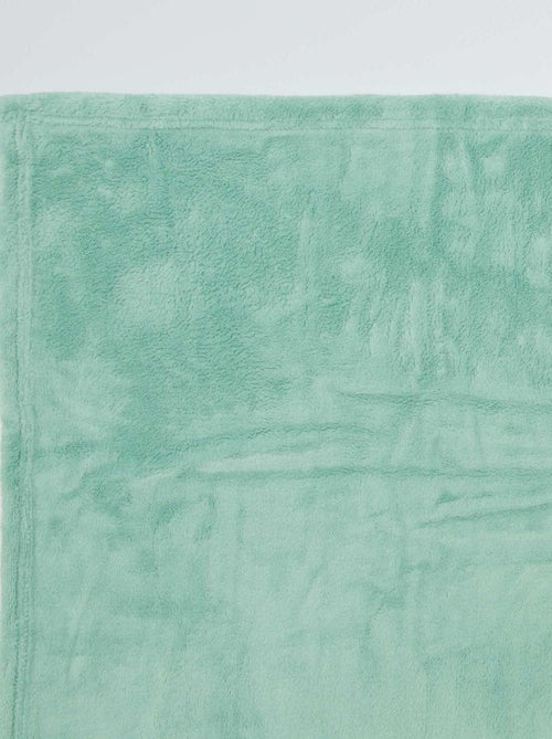 Effen fleecedeken - Kiabi