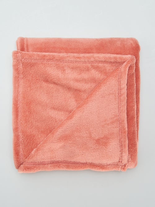 Effen fleecedeken - Kiabi