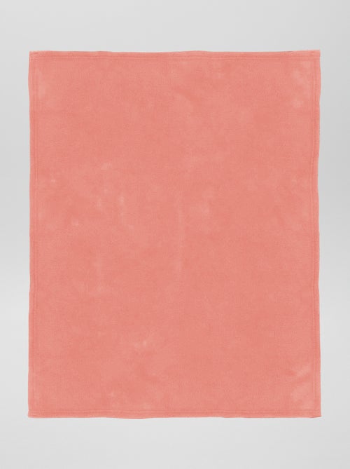 Effen fleecedeken - Kiabi