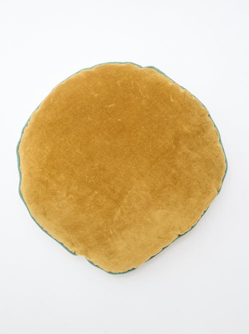 Effen fluwelen kussen - Kiabi