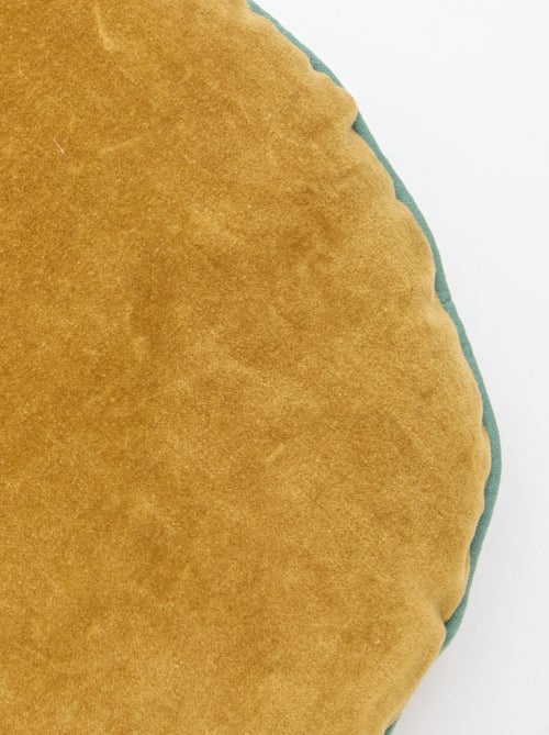 Effen fluwelen kussen - Kiabi