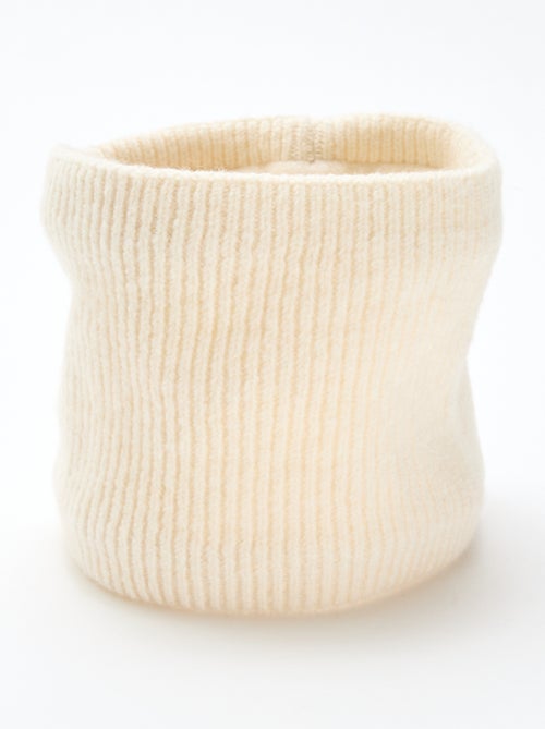 Effen gebreide colsjaal - Kiabi