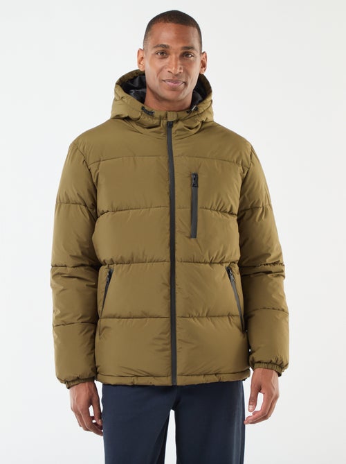 Effen, gewatteerd donsjack - Kiabi