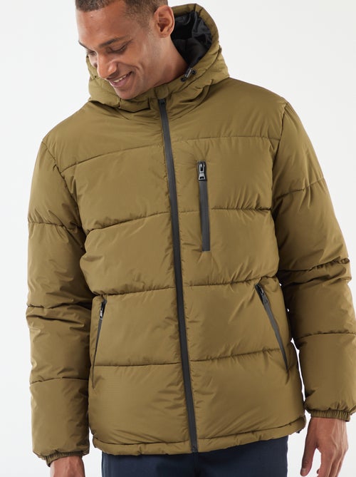 Effen, gewatteerd donsjack - Kiabi