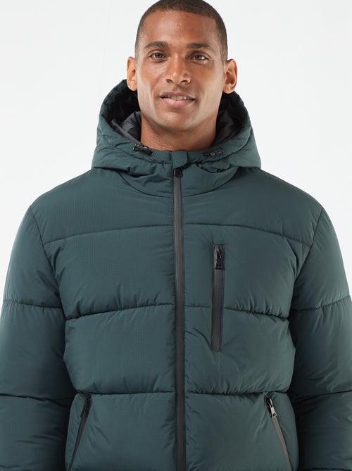 Effen, gewatteerd donsjack - Kiabi