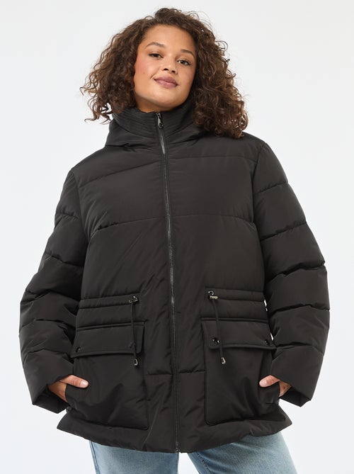 Effen halflang donsjack - Kiabi