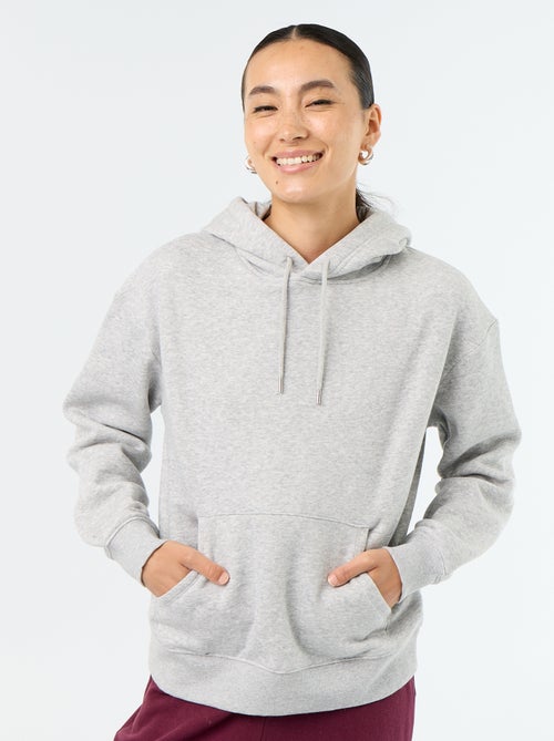 Effen hoodie met kangoeroezak - Kiabi Effen hoodie met kangoeroezak - Kiabi