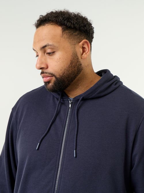Effen hoodie met rits - Kiabi Effen hoodie met rits - Kiabi
