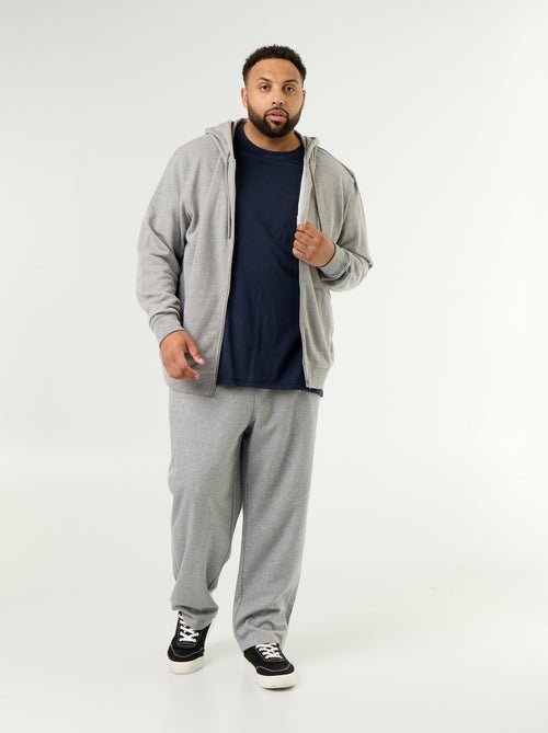 Effen hoodie met rits - Kiabi Effen hoodie met rits - Kiabi