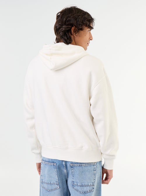 effen hoodie met rits - Kiabi