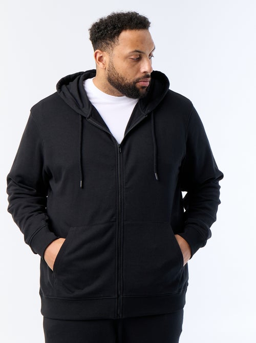 Effen hoodie met rits - Kiabi Effen hoodie met rits - Kiabi