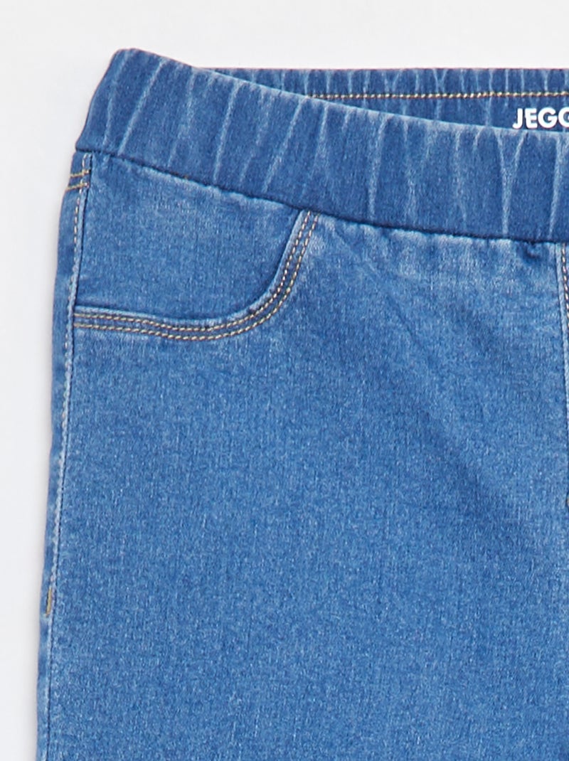 Effen jegging Blauw - Kiabi