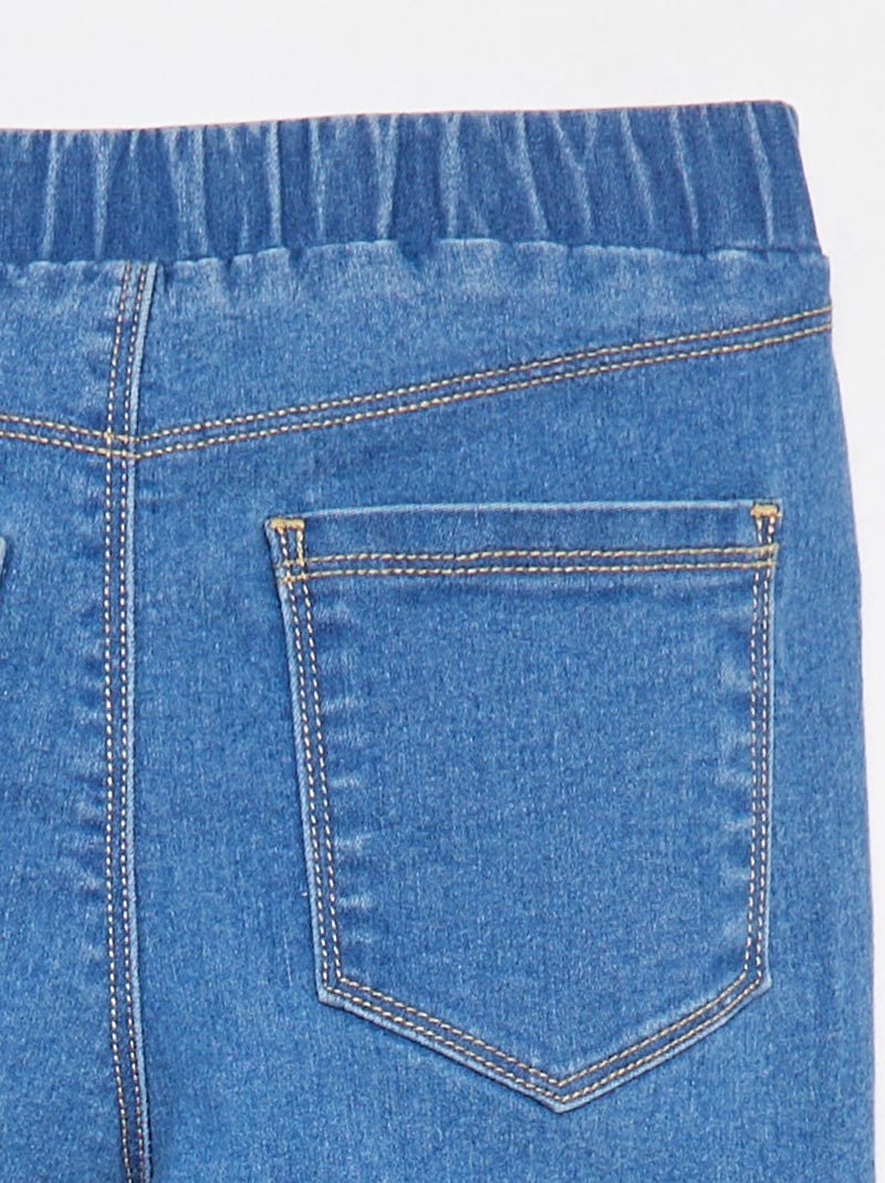 Effen jegging Blauw - Kiabi