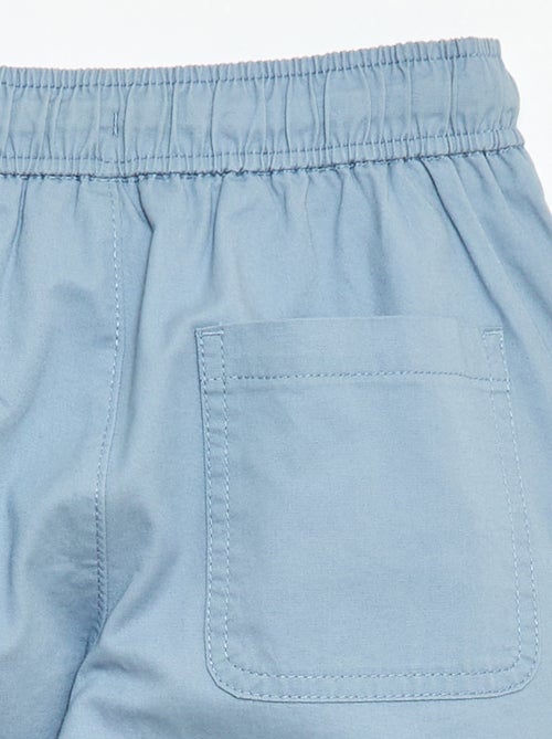 Effen jogger met boorden - Kiabi