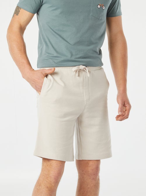 Effen joggingbermuda - Kiabi