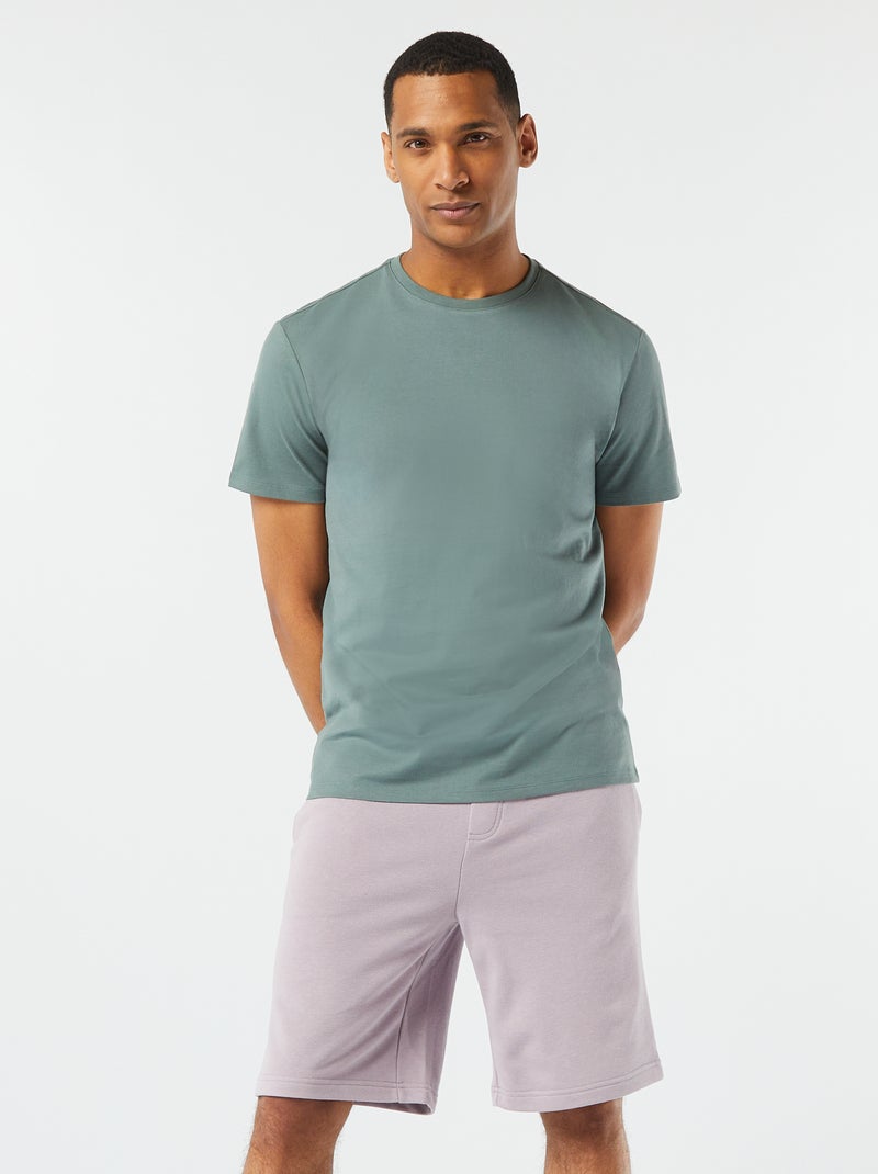 Effen joggingbermuda PAARS - Kiabi