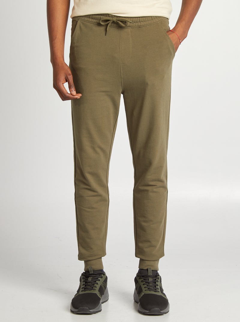 Effen joggingbroek - KAKI - Kiabi