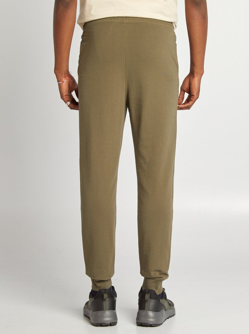 Effen joggingbroek - KAKI - Kiabi