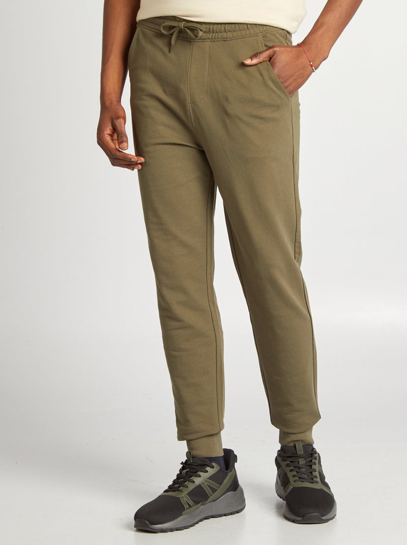 Effen joggingbroek - KAKI - Kiabi