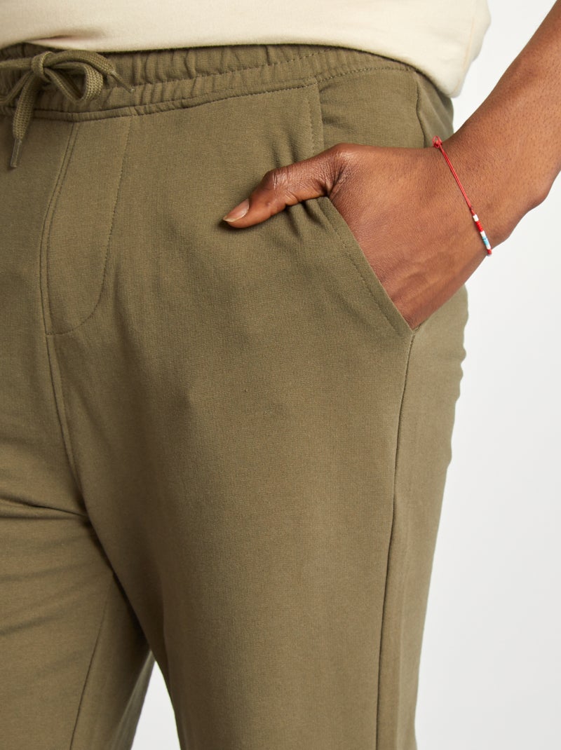 Effen joggingbroek - KAKI - Kiabi