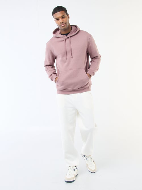 Effen joggingbroek met aantrekkoordje in de tailleband - Kiabi