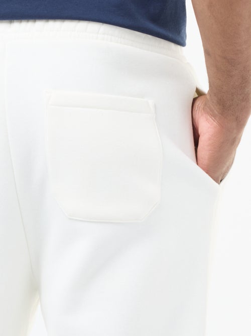 Effen joggingbroek met aantrekkoordje in de tailleband - Kiabi