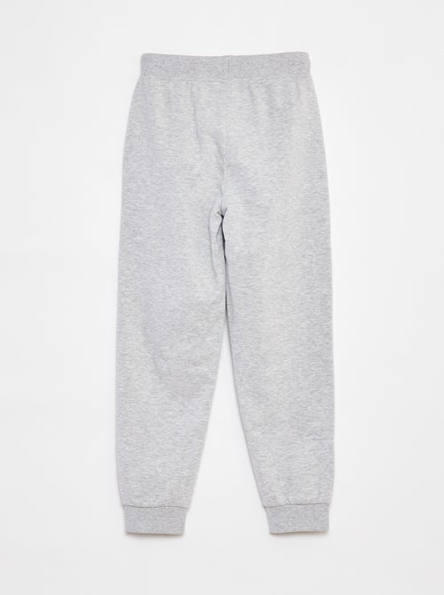 Effen joggingbroek met elastische taille - Kiabi