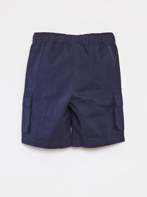 Effen joggingbroek met zakken met klepje - Kiabi