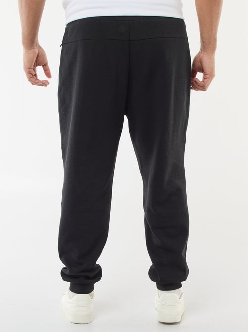 Effen joggingbroek van katoenen piquétricot - Kiabi