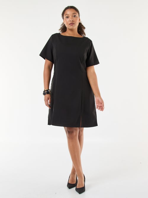 Effen jurk met korte mouwen 'Vero Moda' - Kiabi