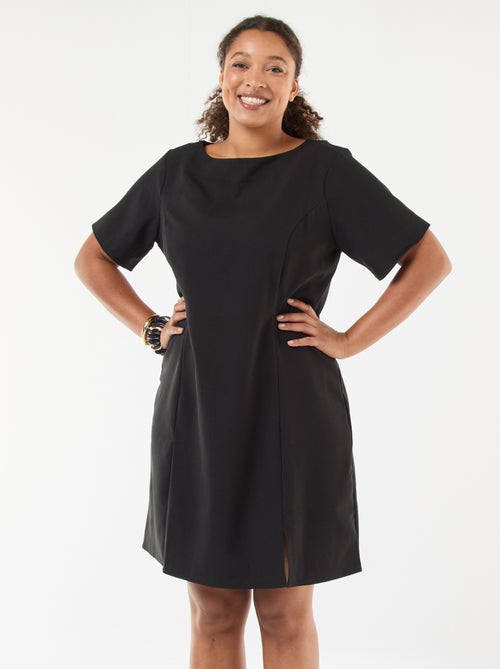 Effen jurk met korte mouwen 'Vero Moda' - Kiabi