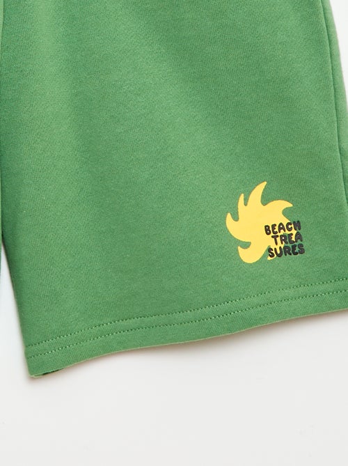 Effen katoenen bermuda - Kiabi