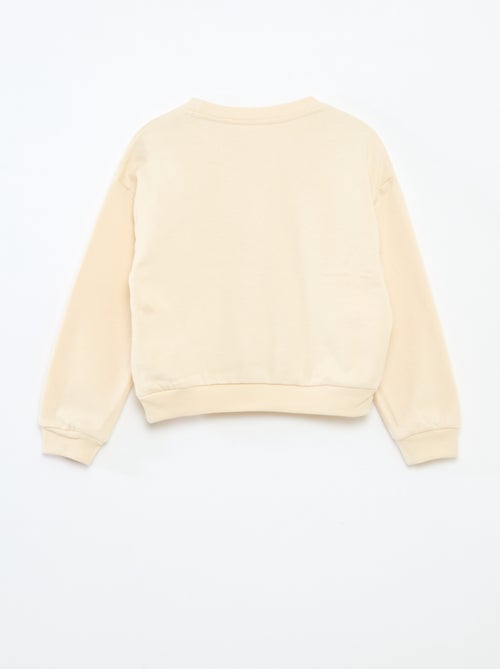 Effen, katoenen Bluey-sweater - Kiabi