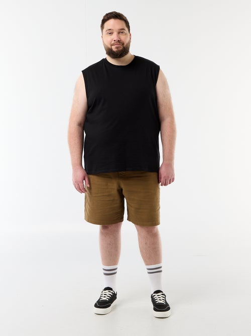 Effen katoenen hemd - Kiabi