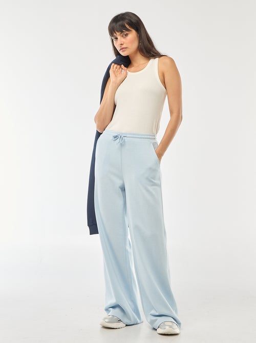 Effen katoenen joggingbroek - Kiabi