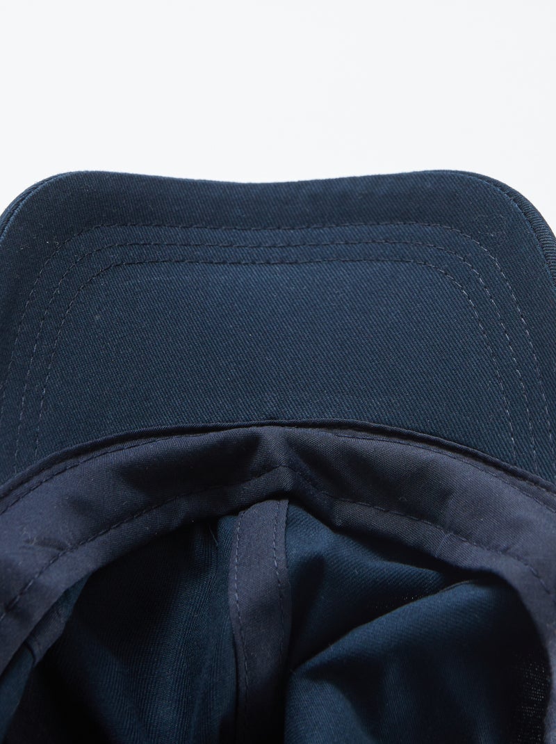 Effen katoenen pet BLAUW - Kiabi