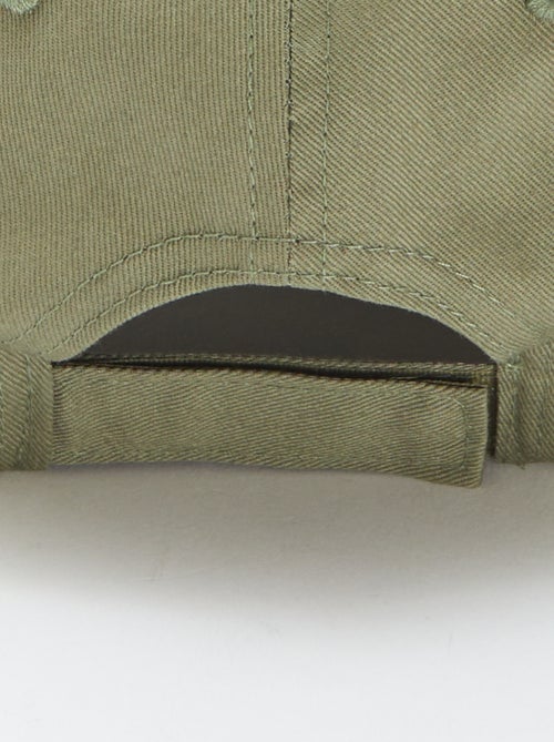 Effen katoenen pet - Kiabi