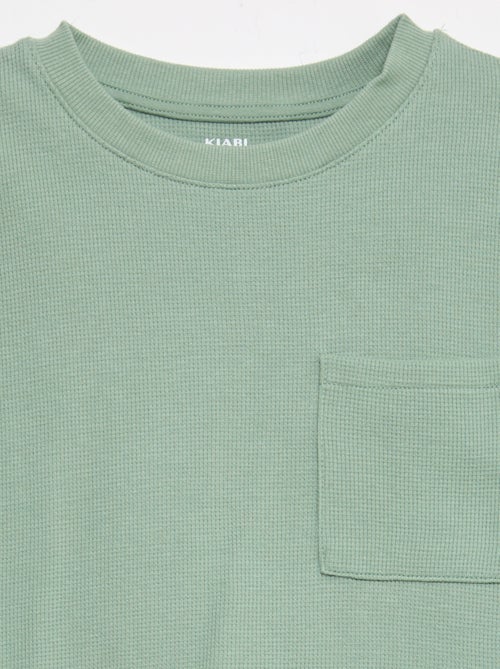 Effen katoenen pyjamaset - Kiabi
