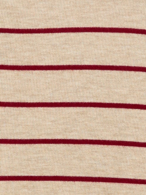 Effen, katoenen truitje met borduursel - Kiabi