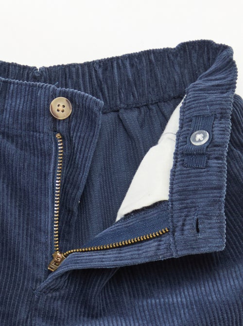 Effen katoenfluwelen broek 'Kiabi & Catherine Painvin' - Kiabi