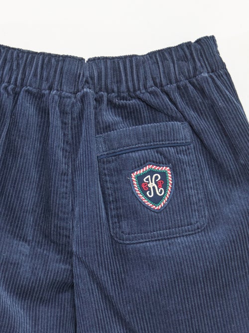 Effen katoenfluwelen broek 'Kiabi & Catherine Painvin' - Kiabi