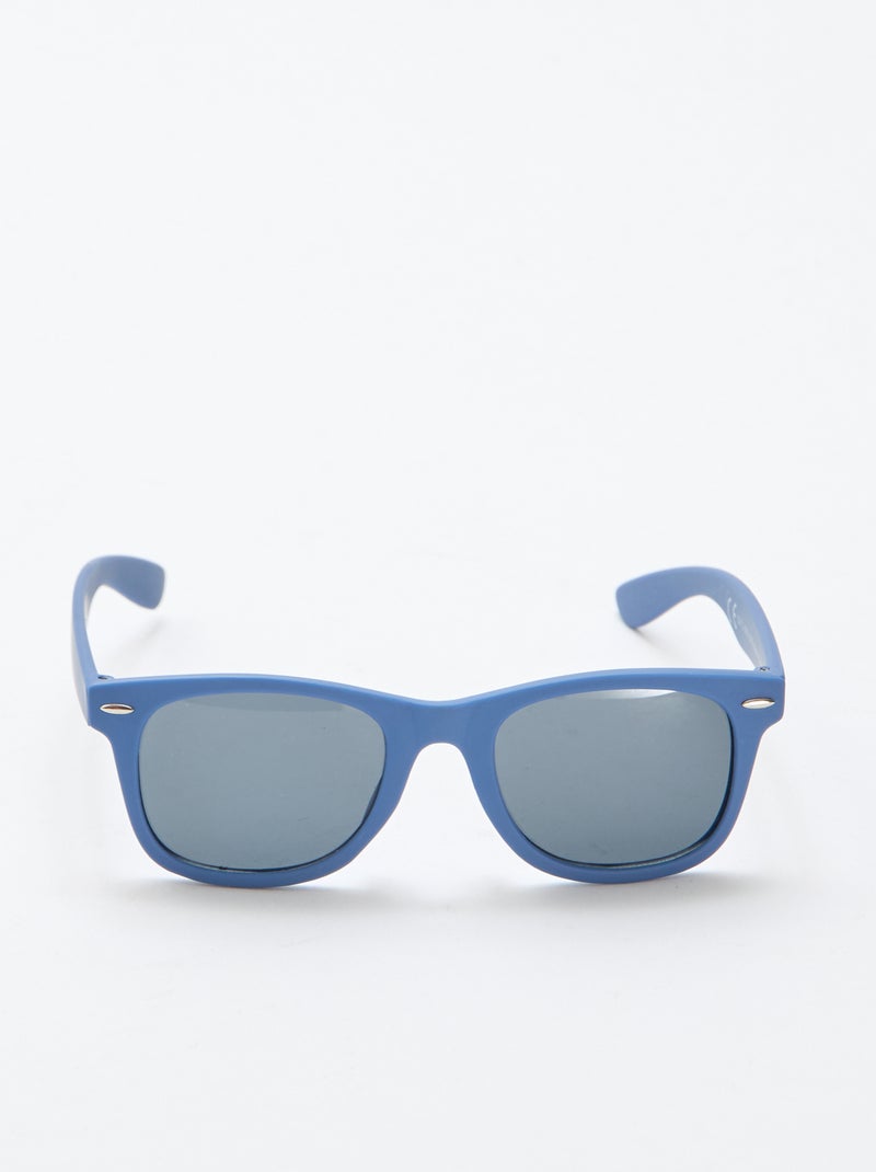 Effen klassieke zonnebril Blauw - Kiabi
