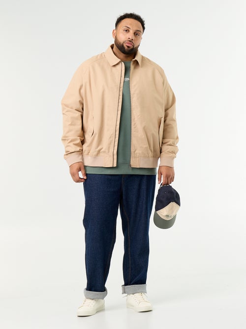 Effen korte blouson - Kiabi Effen korte blouson - Kiabi