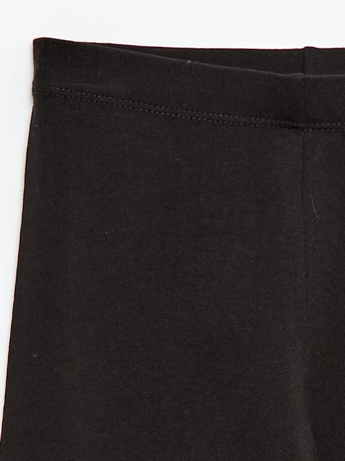 Effen korte legging - Kiabi