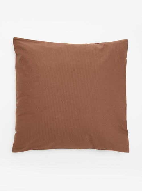 Effen kussensloop - 63 x 63 cm - KIABI Home - Kiabi Effen kussensloop - 63 x 63 cm - KIABI Home - Kiabi