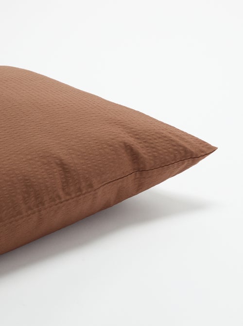 Effen kussensloop - 63 x 63 cm - KIABI Home - Kiabi Effen kussensloop - 63 x 63 cm - KIABI Home - Kiabi