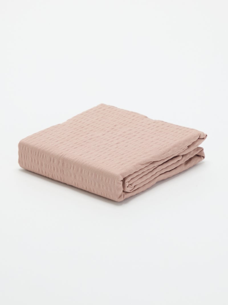 Effen kussensloop - 63 x 63 cm - KIABI Home Rose - Kiabi